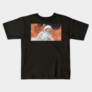 astro girl Kids T-Shirt